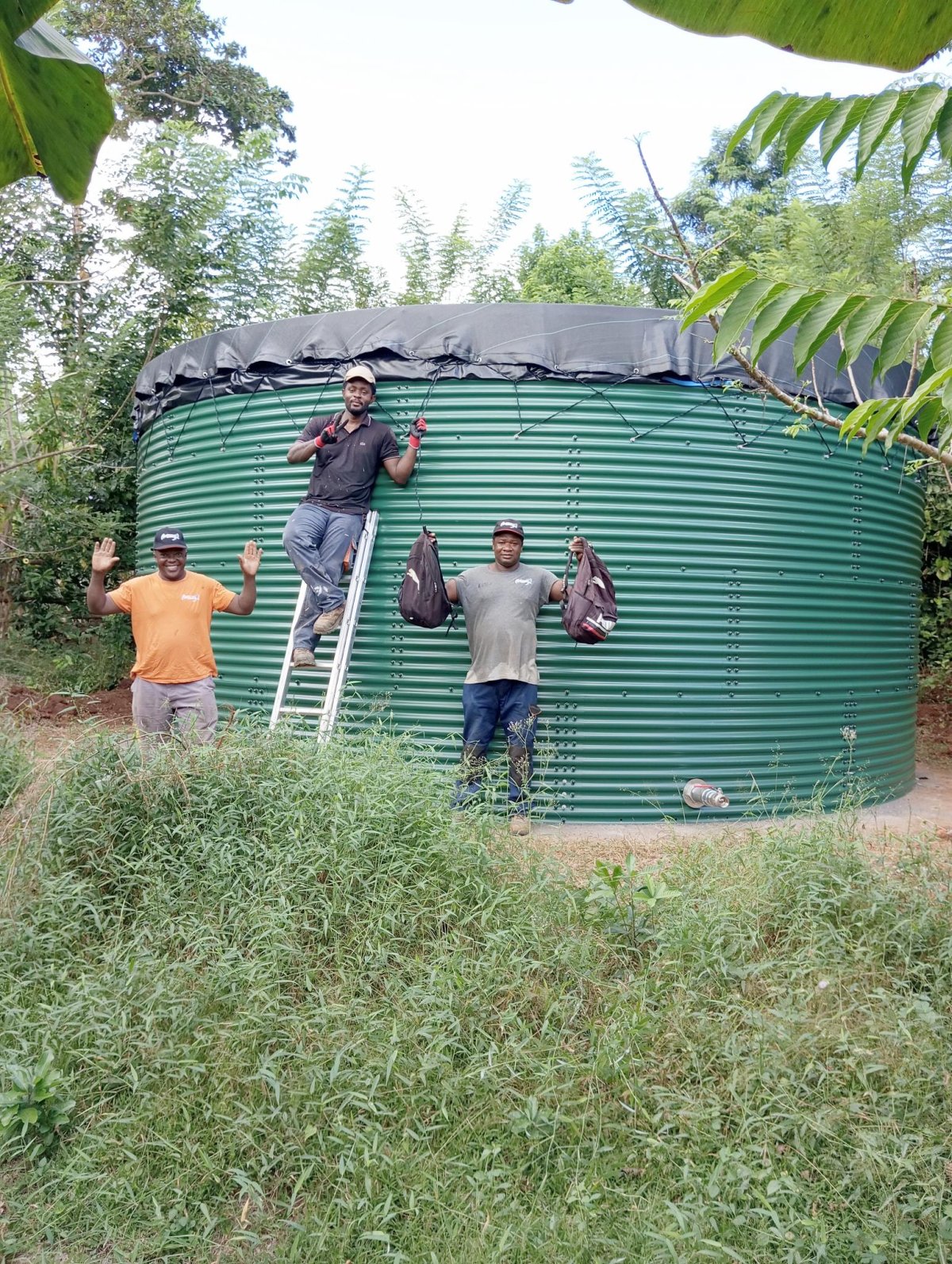 Water Tank installé par Agrikagna